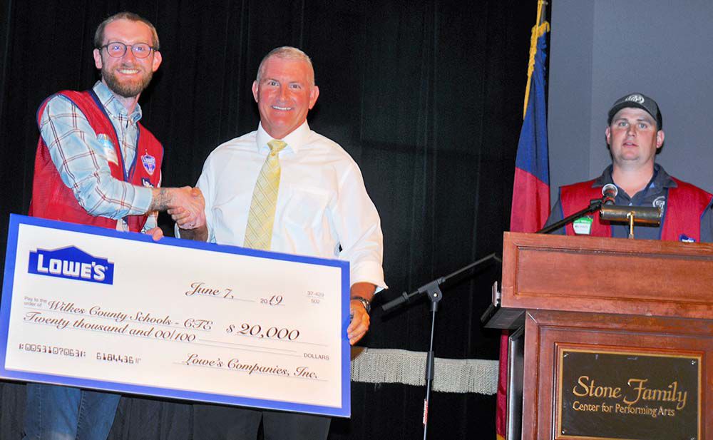 Wayne Shepherd Lowe’s check